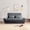 Gray, variant on MAYEERTY Cloud Couch Compressed Corduroy Loveseat, 2-Seater Ergonomic High Back Sofa, Plush Cushioning, No Assembly, Boxed Sofa for Small Spaces