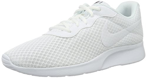 812655-110 : Women's Tanjun Running Shoe White (6.5 US Women, White/White/Black) - Walmart.com