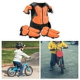 thumbnail image 6 of funtasica Generic Dirt Bike Gear Kids Motorcycle Suit Wear Resistant High Performance Full Protection for Skating Skateboard Orange, 6 of 8