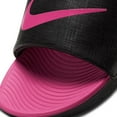 thumbnail image 4 of Nike Kids' Grade School Kawa Slides (Black/Pink, 6, Medium/D), 4 of 5