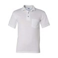 thumbnail image 1 of Gildan 8900 50/50 Pocket Jersey Polo - Blanco - XXX-Large Gildan 8900, 1 of 1