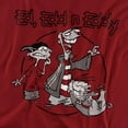 thumbnail image 2 of Ed EDD N Eddy Gang Women's T Shirt, Cardinal, Large, 2 of 6
