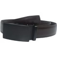 thumbnail image 3 of Marshal Men's Genuine Leather Ratchet Dress Belt With Automatic Buckle Brown Buckle1, 38", 3 of 9
