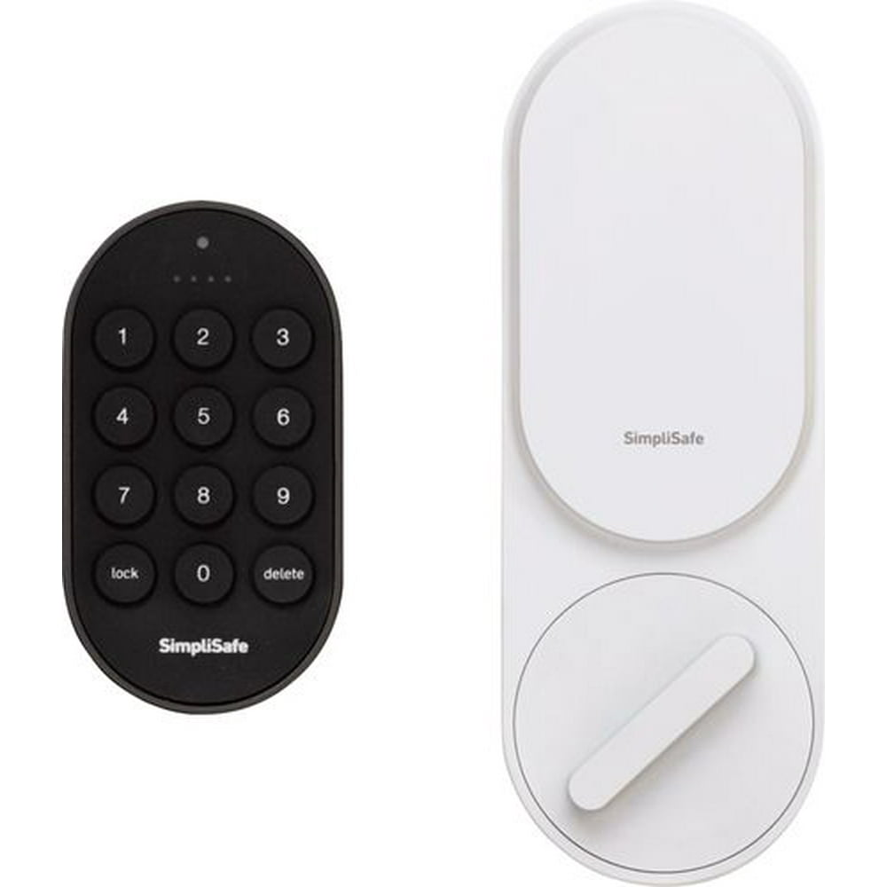 SimpliSafe Smart Lock White + PIN Pad White