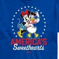 thumbnail image 3 of Disney - Americana - Americas Sweethearts - Adult Short Sleeve Graphic T-Shirt, 3 of 5