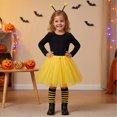 thumbnail image 4 of Tutu Skirt for Girl 3 Layers Tulle Ballet Skirt, Elastic Waist Fluffy Princess Tutu, Toddler Kids Dance Dress Up Costumes, 4 of 7