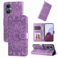 thumbnail image 4 of Funda tipo cartera GANGXUN para OPPO Reno 8Z , diseño girasol, cuero PU, soporte, cierre magnético, tarjetero, 4 of 5