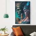 thumbnail image 4 of Greek Mythology Athena And Poseidon Poster Posters Art Print Wall Photo Paint Poster Hanging Picture Family Bedroom Decor Gift 24x36inch(60x90cm), 4 of 6