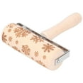thumbnail image 2 of Filfeel Dough Roller, Wooden Embossed Rolling Pins, For Baking Cooking, 2 of 8