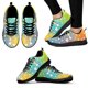 thumbnail image 1 of Zapatillas de plataforma negras con diseño de estrella de moda, lindas zapatillas de verano ligeras y transpirables con estampado de dientes de dibujos animados, 1 of 6