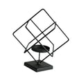 thumbnail image 4 of Candelabro De Metal Con Soporte Para Decoración De Centros De Mesa, Cuadrado, Color Negro Cuadrado negro, 4 of 8