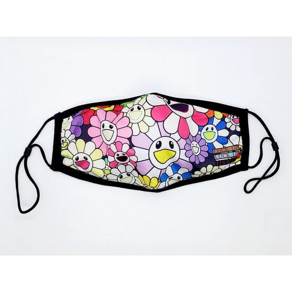 Luck Up Unisex Men/Women Fashion Design 3 Layers Knitted Soft Cotton Mask Reusable / Breathable / Washable / Adjustable / Silver Ion Antibacterial