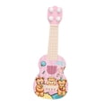 thumbnail image 2 of Professional Ukulele Guitar Toy 4 Adjustable Strings Musical Preschool Learning, Bear, 2 of 10