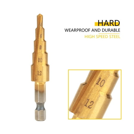 

Multiple Hole Stepped Up Bit HSS Step Plating Drill Bit Step Drill Steel Step Drill HSS Step Drill Bit For Cutting