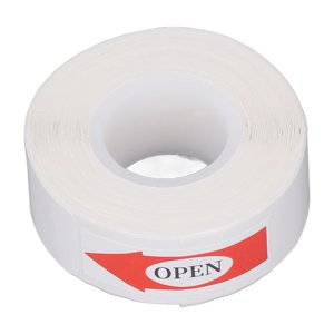 Papier d'impression autocollant, 200 Feuilles Inkless White Clear Printing Etiquette Imprimante Papier étanche 15x30mm pour l'étiquette