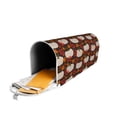 thumbnail image 5 of Gukieu Autumn White Pumpkin Print Magnetic Mailbox Cover, Sun-proof and Waterproof Home Yard Mailbox Cover-25.5x21 in, 5 of 8
