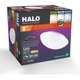 thumbnail image 2 of HALO 8 inch LED 3CCT Selectable Low Profile Round Flushmount, 2 of 7