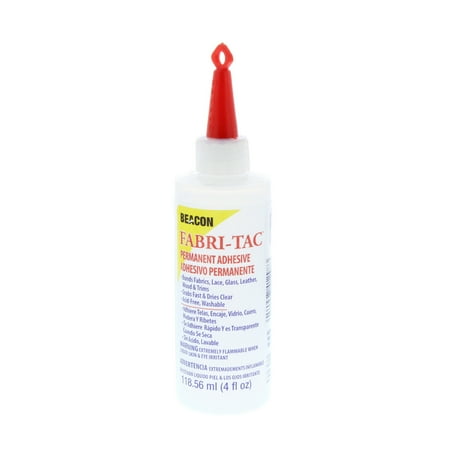 UPC: 0054947412983 | Beacon Fabri-Tac Permanent Adhesive 4 oz. Bottle