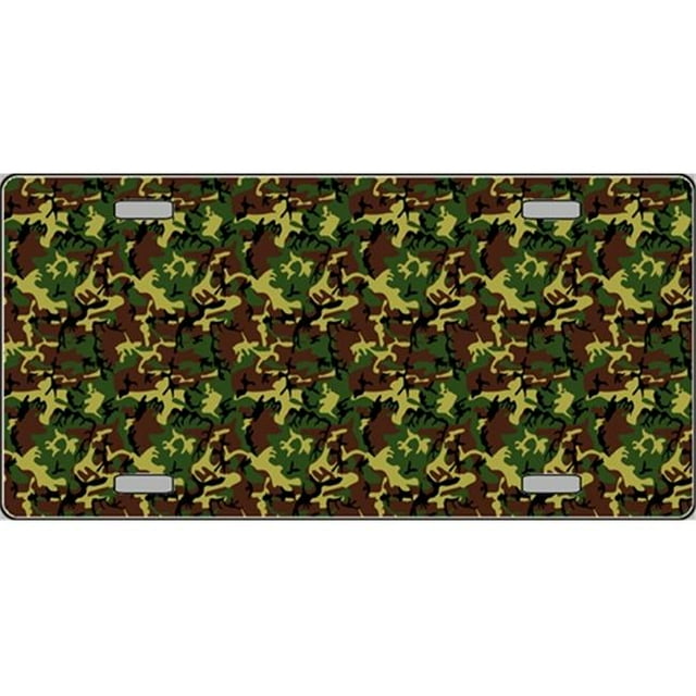 LP-2197 Camoflage Camo Flat Automotive License Plates Blanks for Customizing