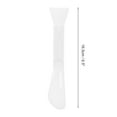 thumbnail image 4 of Unique Bargains 1 Pc Double-headed Shovel Type Facial Mask Brush White, 4 of 5