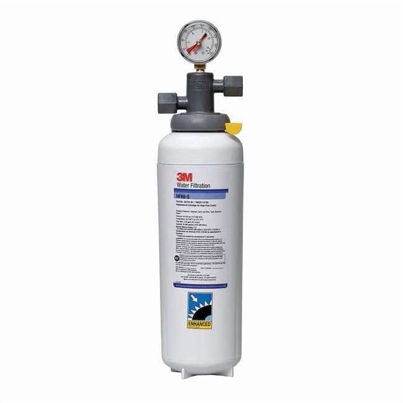 3m Filtration Water Filter System,0.2 micron,17 5/8" H 5616303