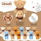 thumbnail image 3 of Miniosos Skylety de peluche, 12 cm, 24 unidades, para llavero de bricolaje, 3 of 7