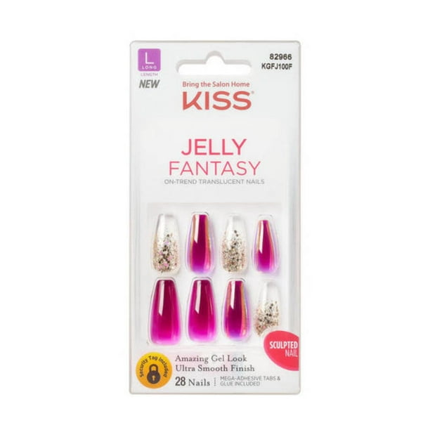 KISS GEL FANTASY JELLY NAILS JELLY DREAM (KGFJ100F)