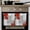 Red, variant on Red Grey 1 Pack Kitchen Towel, Water Absorbent Dish Towel, Abstract Geometric Color Block Oil Painting Decorative Hand Towels - Quick Drying Cloth for Cooking Baking, 18x28 Inch