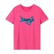 thumbnail image 1 of Camiseta para mujer, camiseta básica elegante de verano para compras deportivas, regalo para mujer Rosa Rosa, 1 of 7