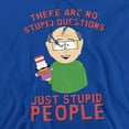 thumbnail image 2 of South Park No Stupid Questions Unisex Adult Pull-Over Hoodie,Royal, X-Large, 2 of 6