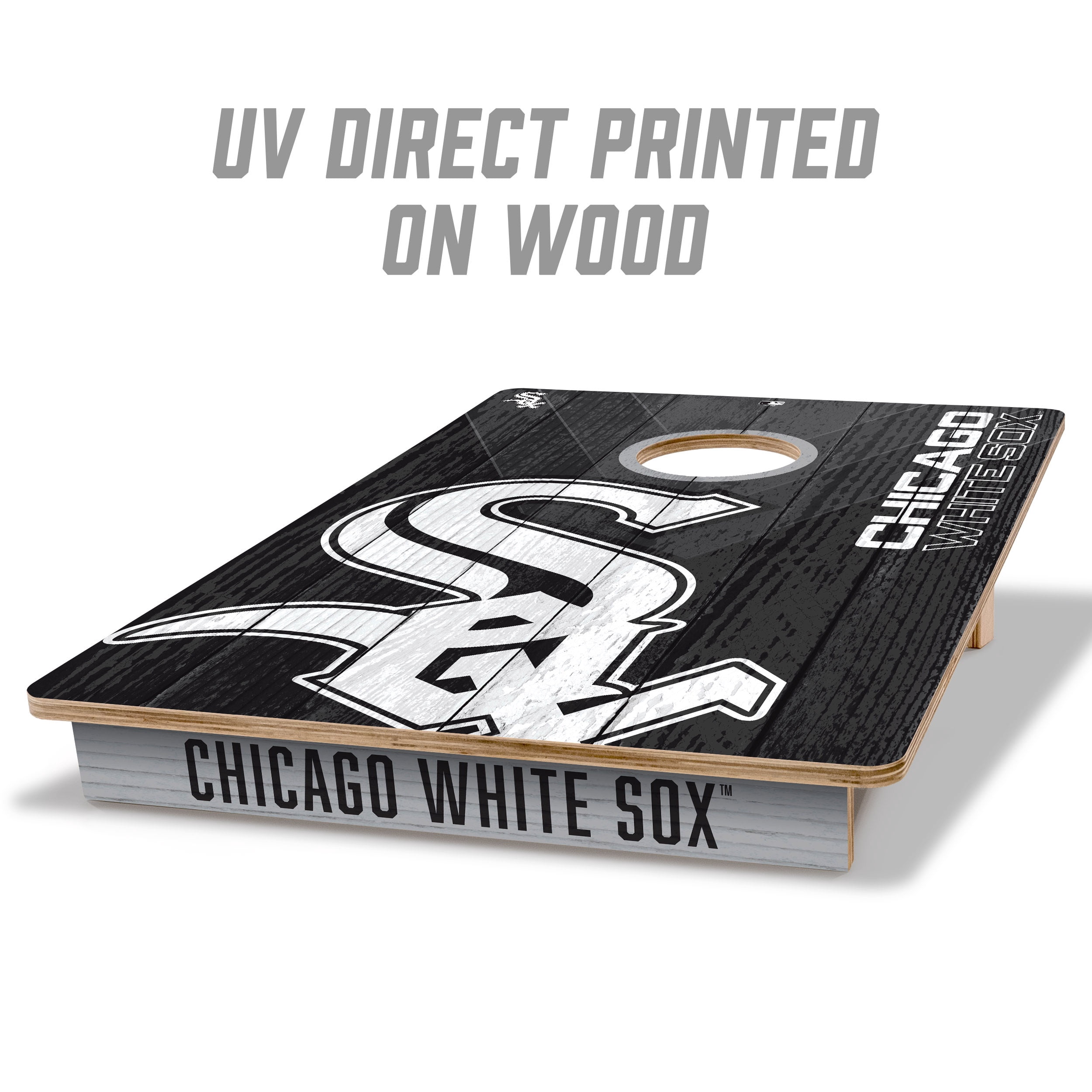 YouTheFan MLB Chicago White Sox 2' x 3' Cornhole Game No Bags