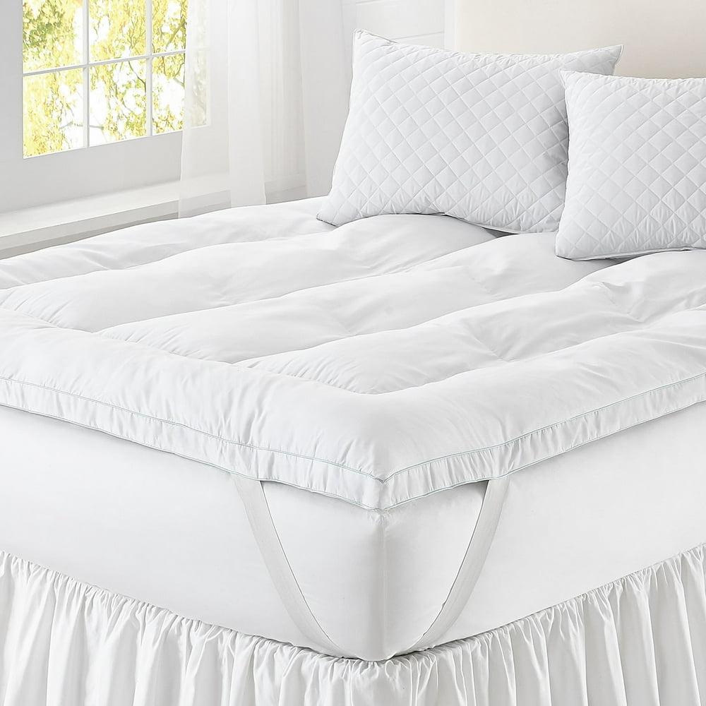 BrylaneHome 4" Memory Loft Deluxe Gel Mattress Topper Memory Foam