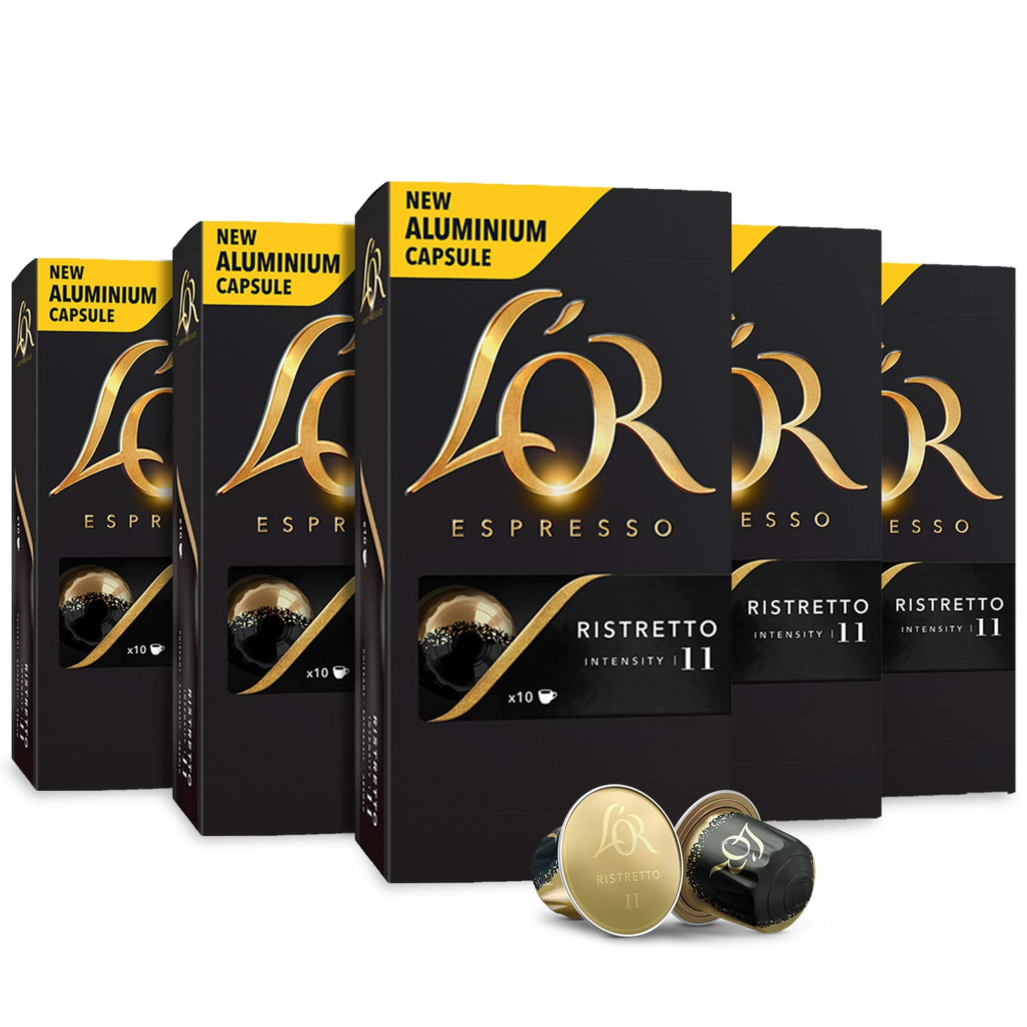 Espresso Pods, 50 Capsules Ristretto 
