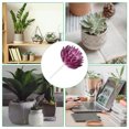 thumbnail image 5 of Uxcell Mini Artificial Succulents Unpotted Faux Succulent Picks Fake Succulent Plants Purple 2 Pack, 5 of 5