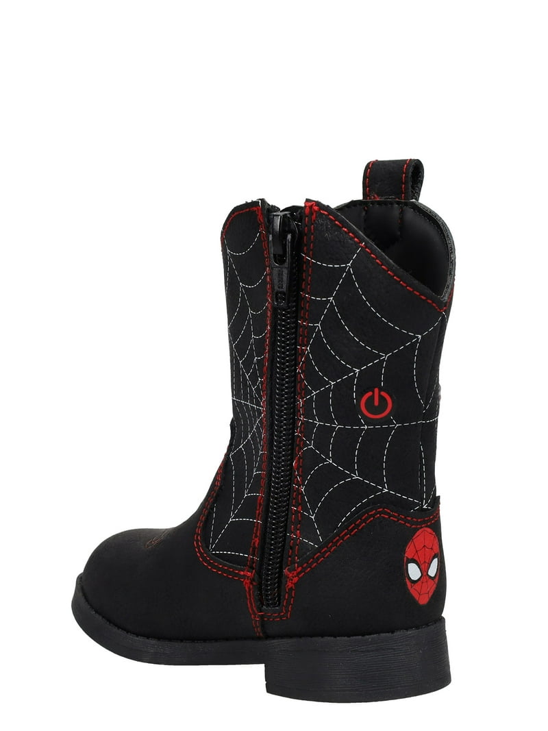 Spider-Man Toddler Boys Cowboy Light-up Boot