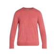 thumbnail image 5 of George Men's and Big Men's Slub Pocket Crewneck Tee with Long Sleeves, Size XS-3XL, 5 of 5