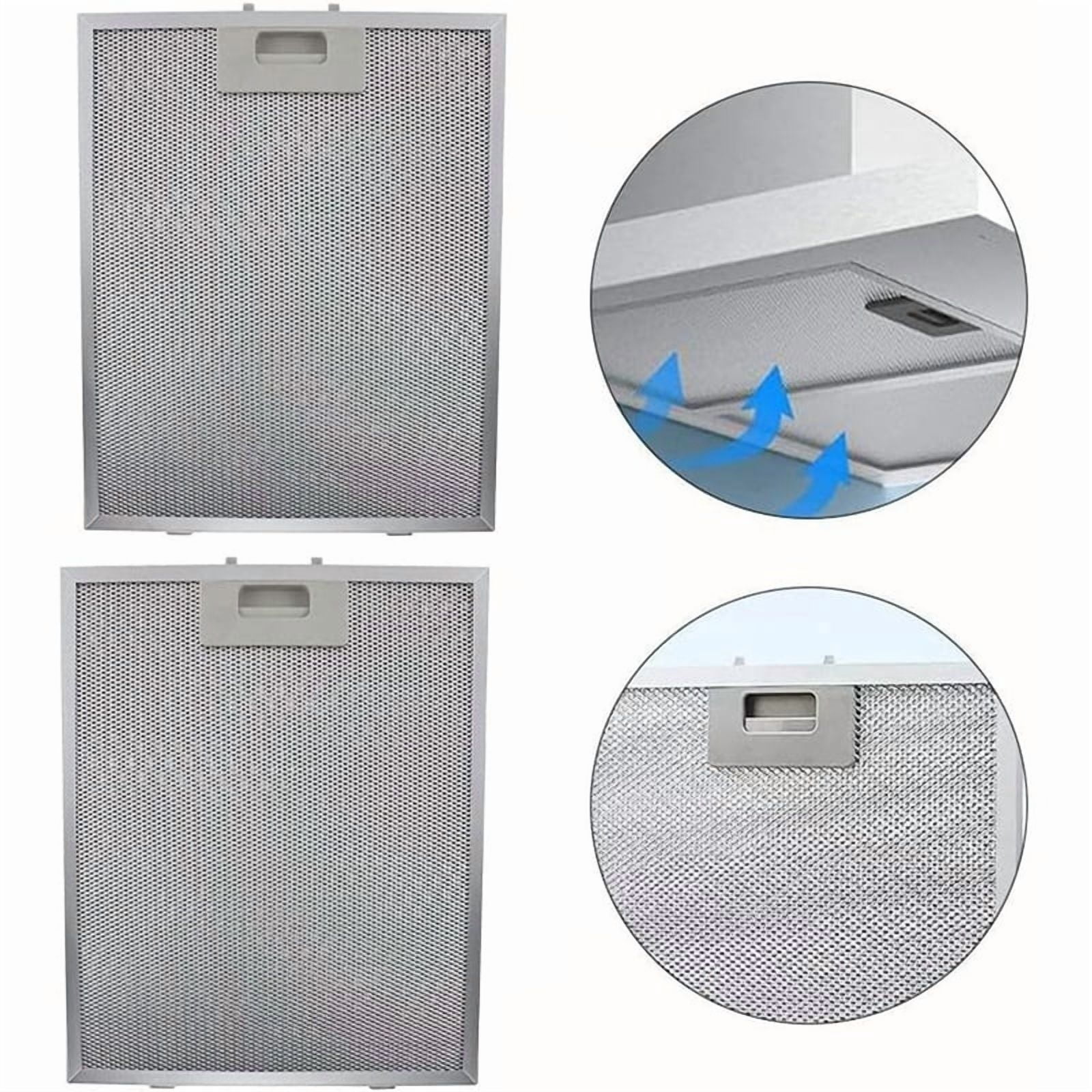 Aluminium Range Hood Grease Filter - Metal Mesh Ventilation Aspirator for Kitchen Extractor, Cooker Hood Replacement