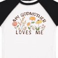 thumbnail image 4 of Inktastic My Godmother Loves Me Boys or Girls Toddler T-Shirt, 4 of 5