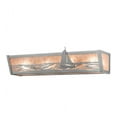 thumbnail image 2 of Meyda Tiffany 14368 Sailboat 24" Wide Vanity Light - Nickel Powder Coat, 2 of 7