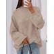 thumbnail image 4 of Suéter PRETTYGARDEN Mujer Otoño 2025 Tejido Grueso Camel, 4 of 5