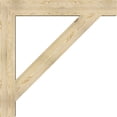thumbnail image 3 of Ekena Millwork 6"W x 46"D x 46"H Traditional Block Rough Sawn Bracket, Douglas Fir, 3 of 4