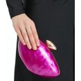thumbnail image 6 of CAILDANL Shell Shape Acrylic Clutch Trendy Metallic Acrylic Evening Bag Shiny Egg Purses and Handbags for Women Wedding Party, 6 of 6