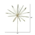 thumbnail image 2 of Vickerman 24" Champagne Velvet Papyrus Artificial Christmas Pick, 3 per Bag, 2 of 2