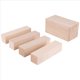 thumbnail image 4 of 5 Piezas Bloques de Madera para Tallar Blanquear Tilo Juego Blanda Sin Terminar Principiantes, 4 of 5