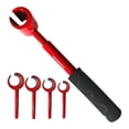 thumbnail image 1 of Llave de ajuste de espacios entre bisagras, herramienta de ajuste de bisagras de puertas, herramientas manuales, llave ajustable portátil para, 1 of 8