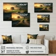 thumbnail image 4 of Designart Golf Course At Sunset I Canvas Wall Art, 4 of 5