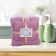 Eggplant Bath Towels Oversized Bath Towels 40x80 Set Smaller Bath