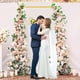 thumbnail image 3 of Marco robusto Wedding Arch Wokceer de metal dorado de 200 x 122 cm, 3 of 6