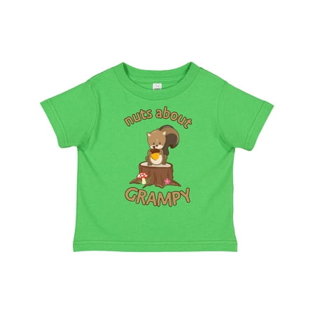 

Inktastic Nuts About Grampy Gift Toddler Boy or Toddler Girl T-Shirt