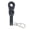 Black, variant on Lightweight Real Working Keychain Metal Keychain 10mm Ratchet Wrench Key Chain with 180° Rotating Head